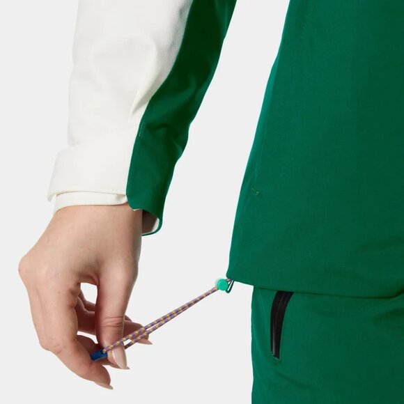 Helly Hansen Women's Snowplay Lightweight Ski Jacket Emerald - Picture 11 of 16